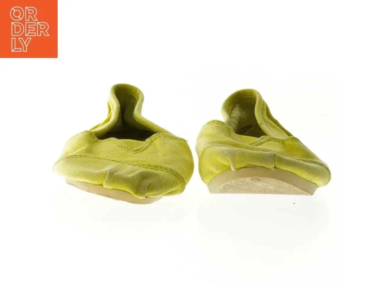 Billede 3 - Gule børnekanvassko (str. 32 )