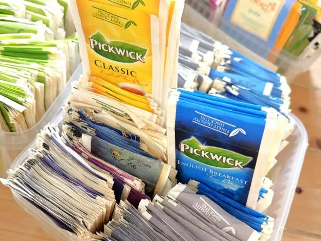 Billede 3 - Te-papir - Papiret omkring posete