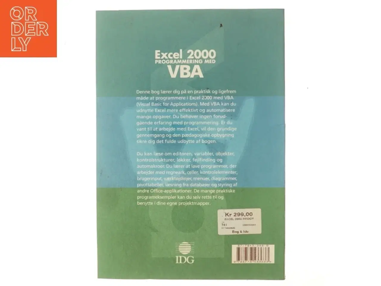 Billede 3 - Excel 2000 programmering med VBA af Sharon Podlin (Bog)