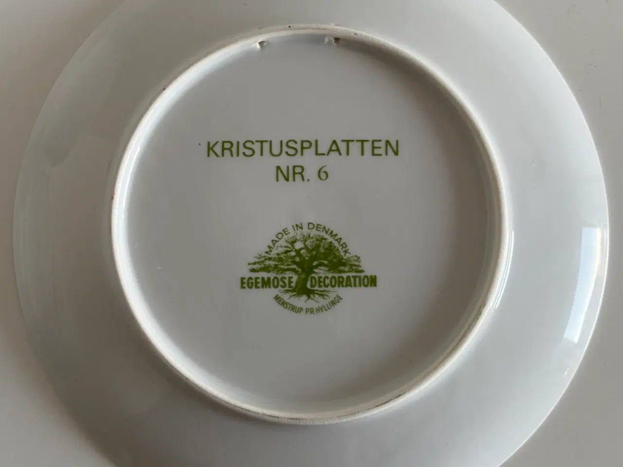 Billede 3 - Kristusplatte nr. 6 - Jul 1975, Egemose Decoration