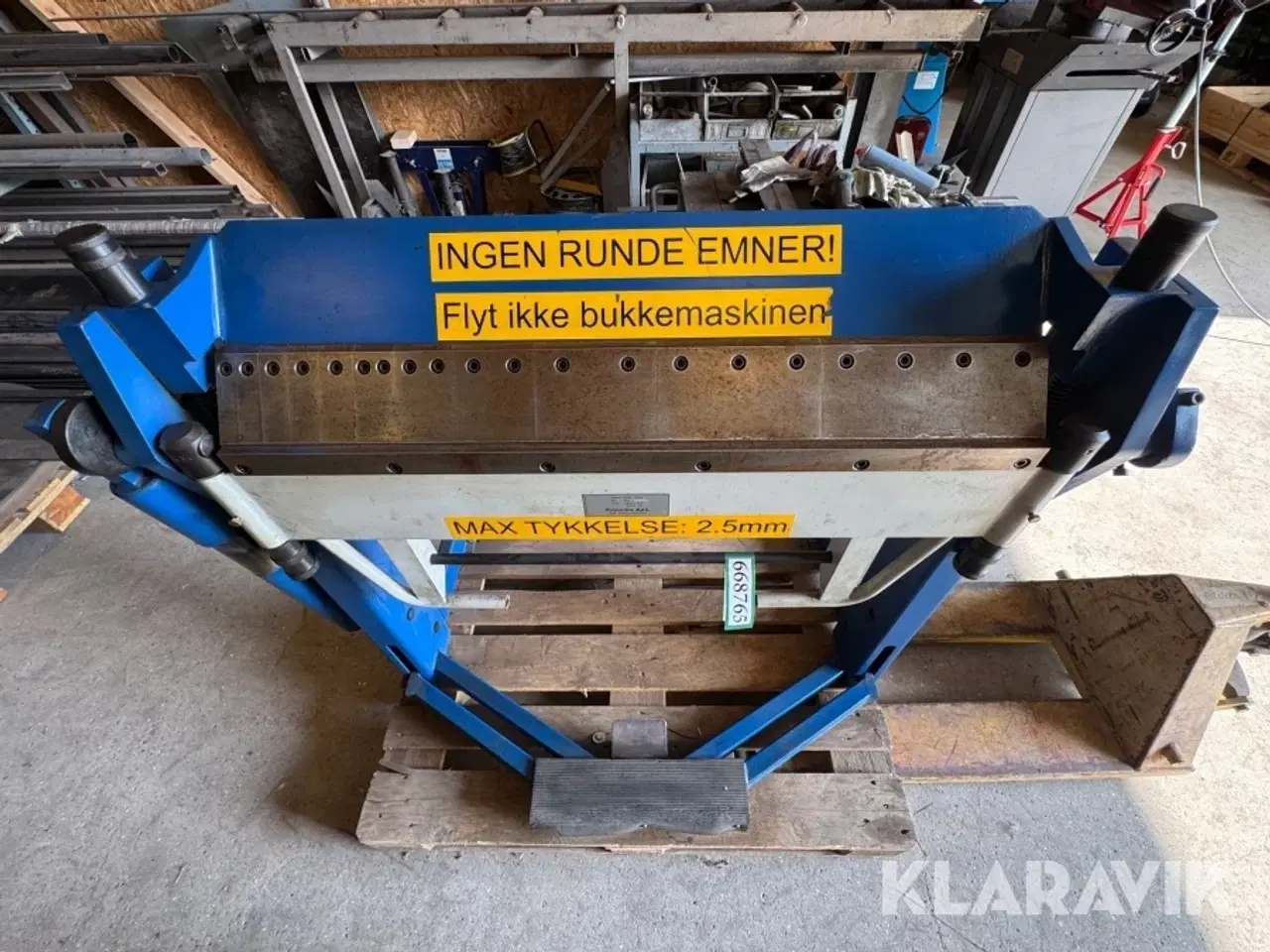Billede 7 - Bukkemaskine Kapema Aps KFS 1025