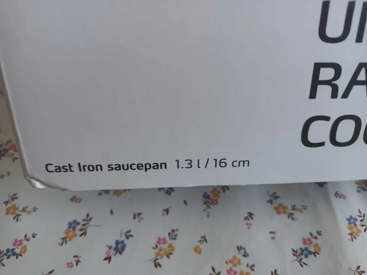 Billede 2 - Eva Trio Cast Iron saucepan 1,3 L/16cm