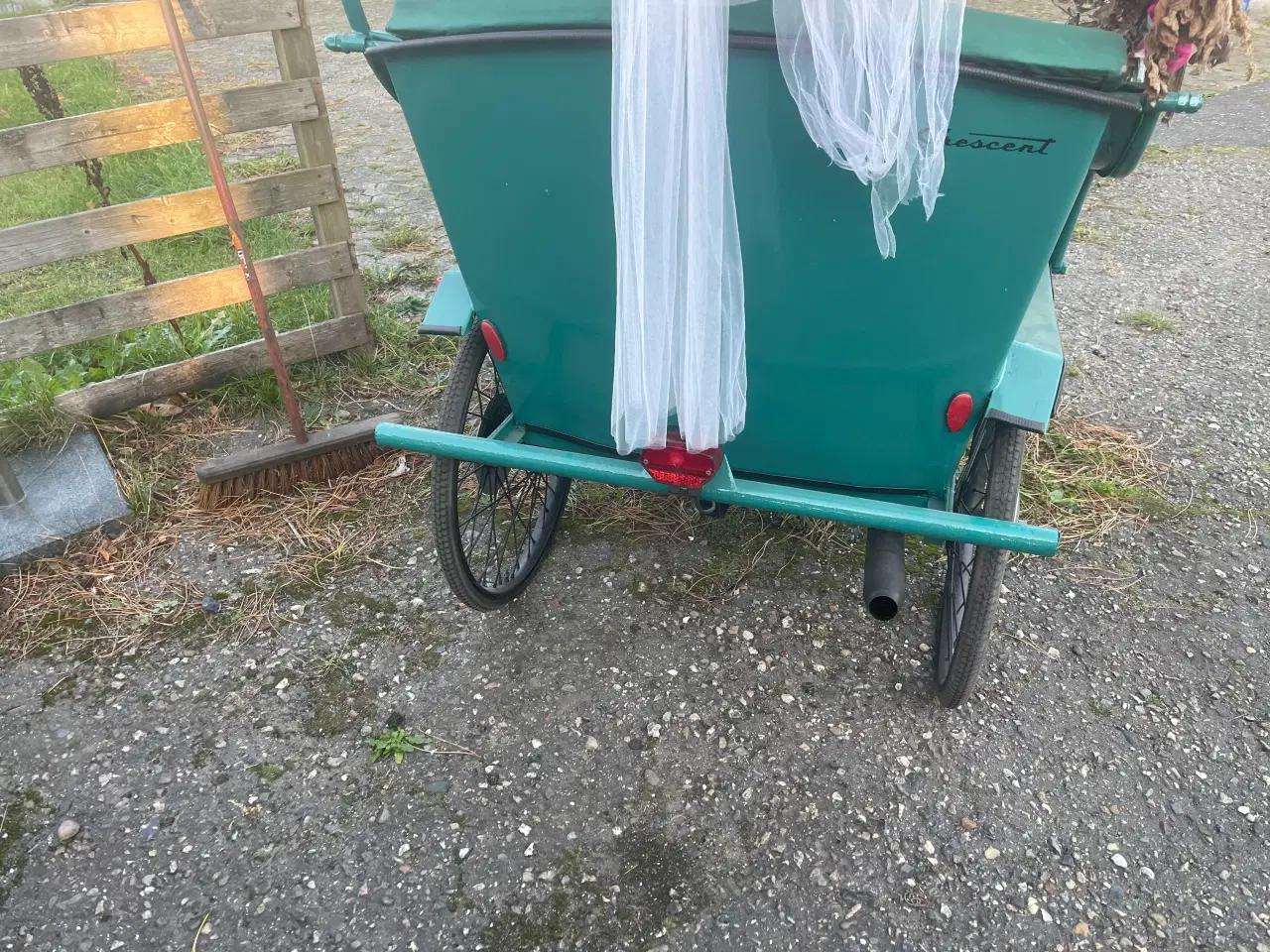 Billede 4 - Rickshaw med benzin motor