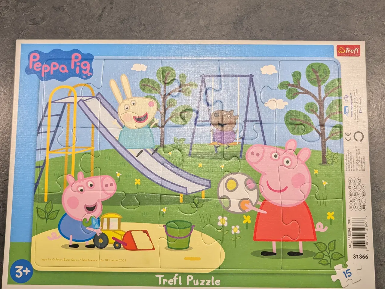 Billede 3 - Trefl børnepuslespil sæt med Peppa Pig Baby Looney