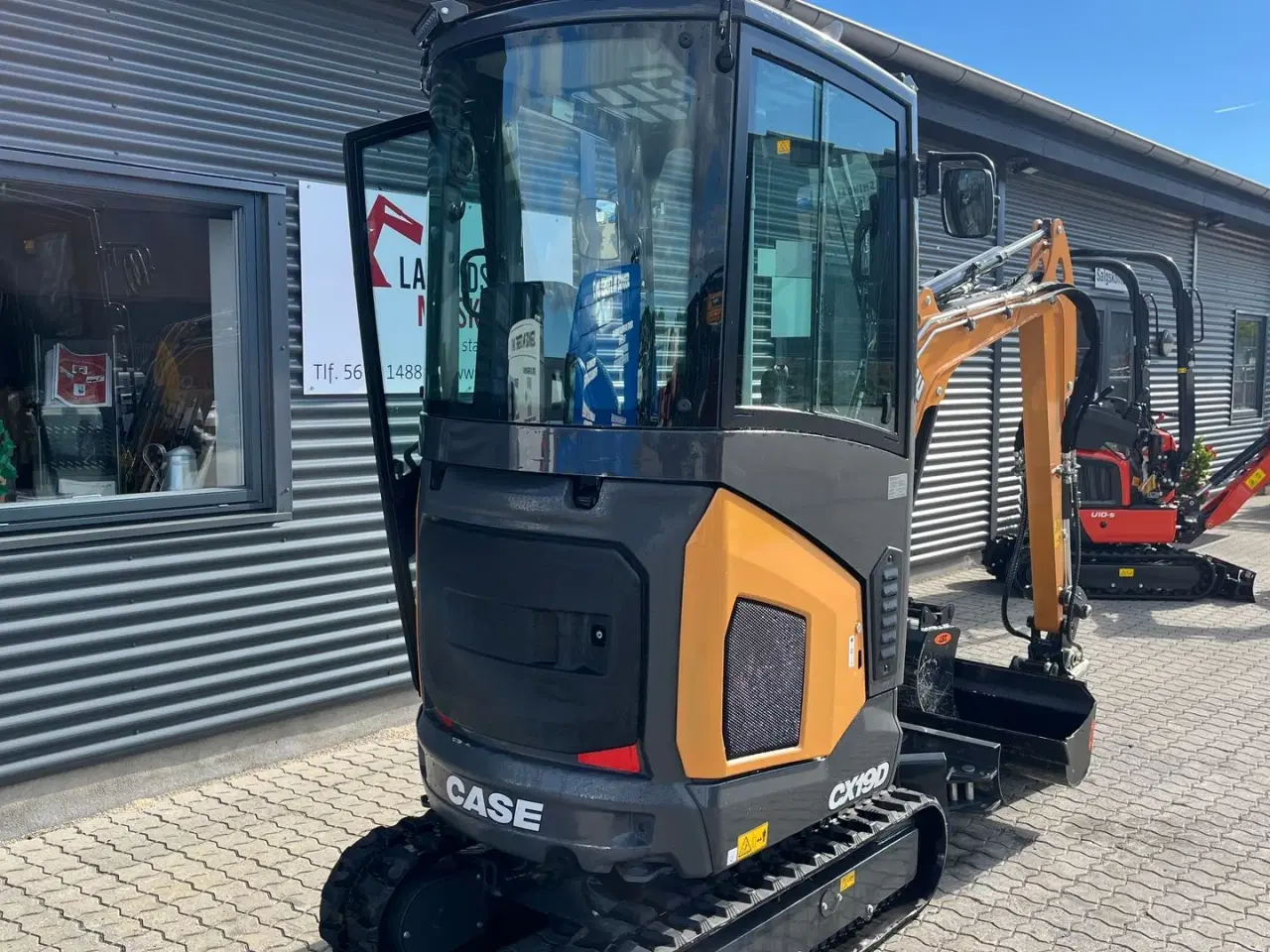 Billede 15 - Case CX19D Fabriksny! monteret med tiltman med hydraulisk s30 og JST skovle.