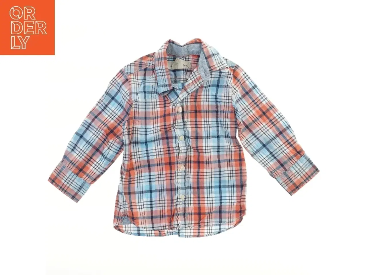 Billede 1 - Skjorte med ternet mønster fra H&M (str. 92)