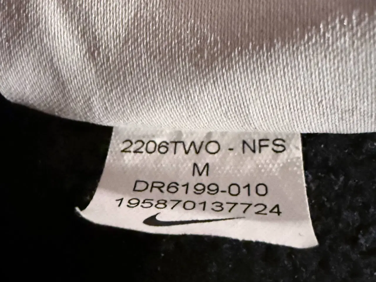 Billede 4 - Nike Team Hættetrøje – Flot blågrå farve – Str. L