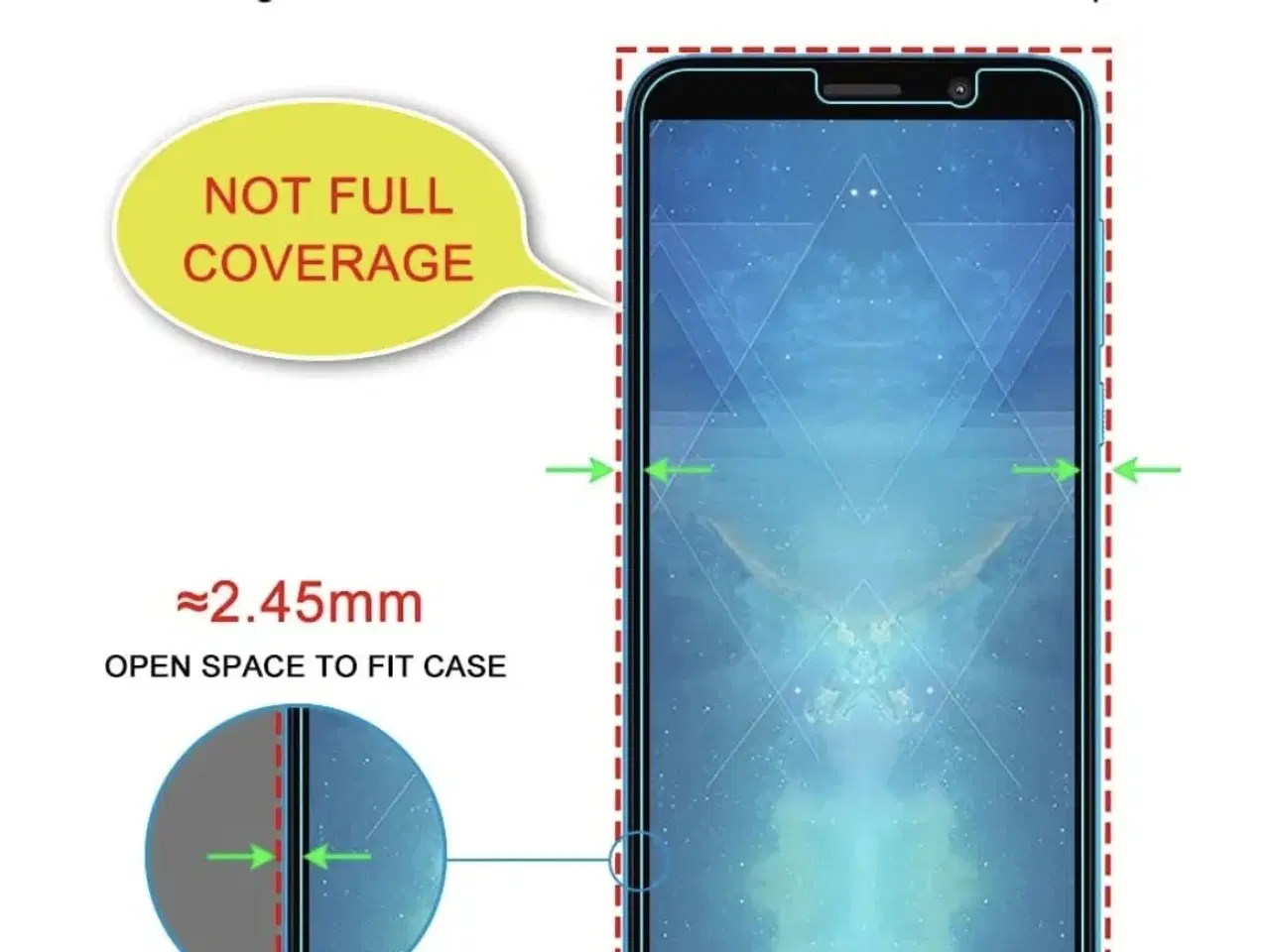 Billede 3 - 3 pak Skærmbeskytter til Motorola Moto E6 Play 