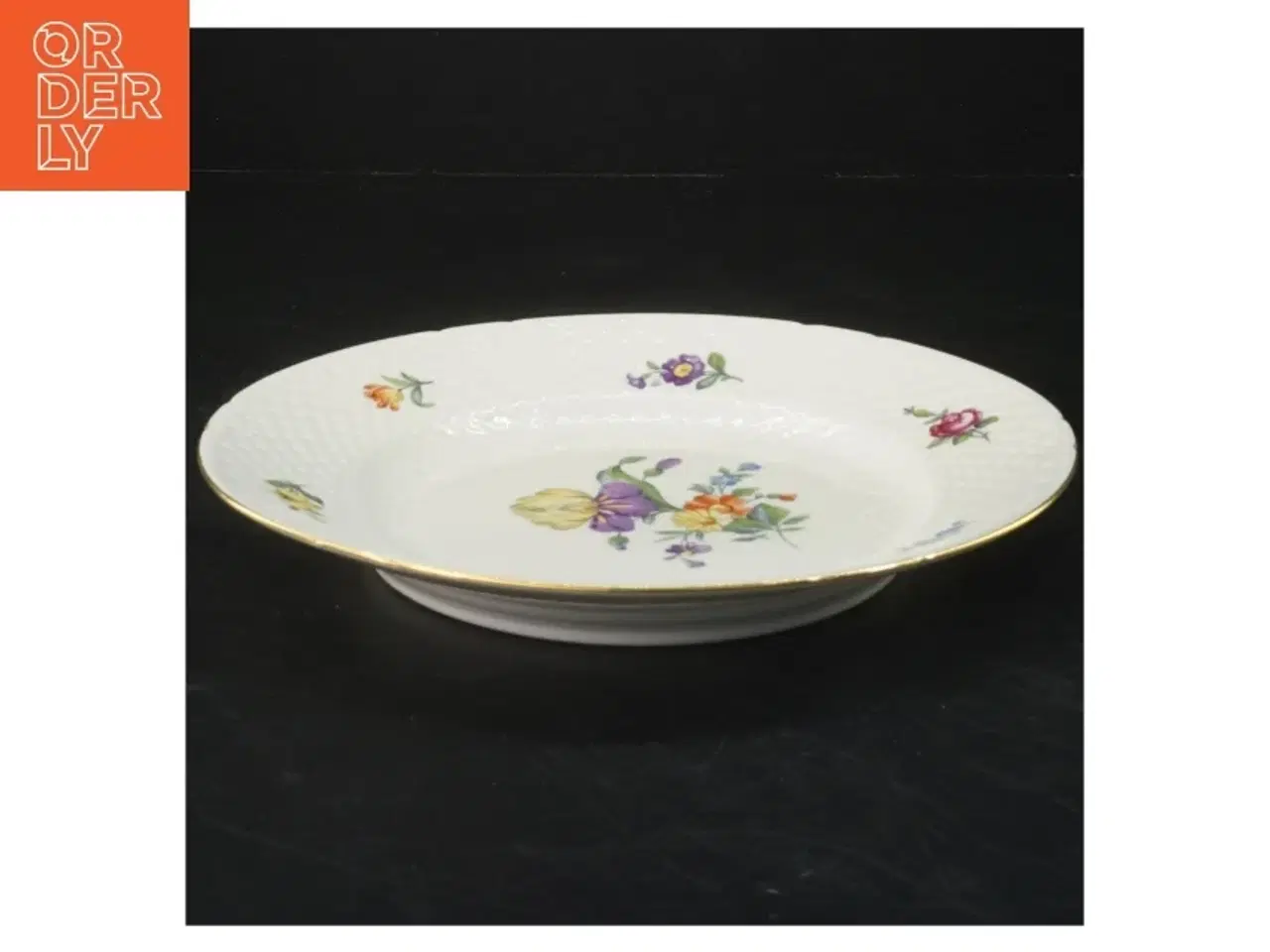 Billede 2 - B&G Saksisk blomst tallrrken (str. Ø 21 cm)
