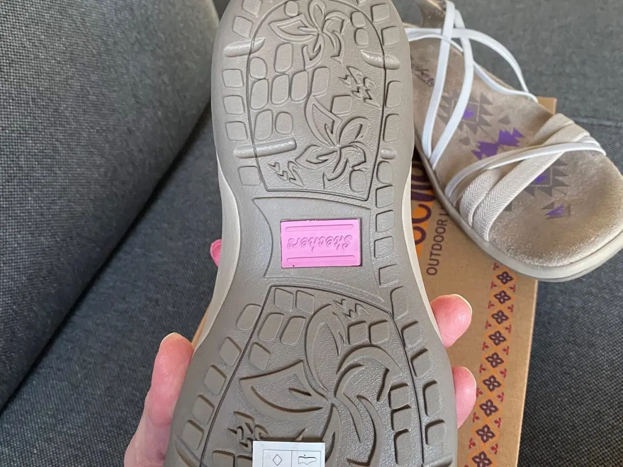 Billede 4 - Sandal, Skechers memory foam