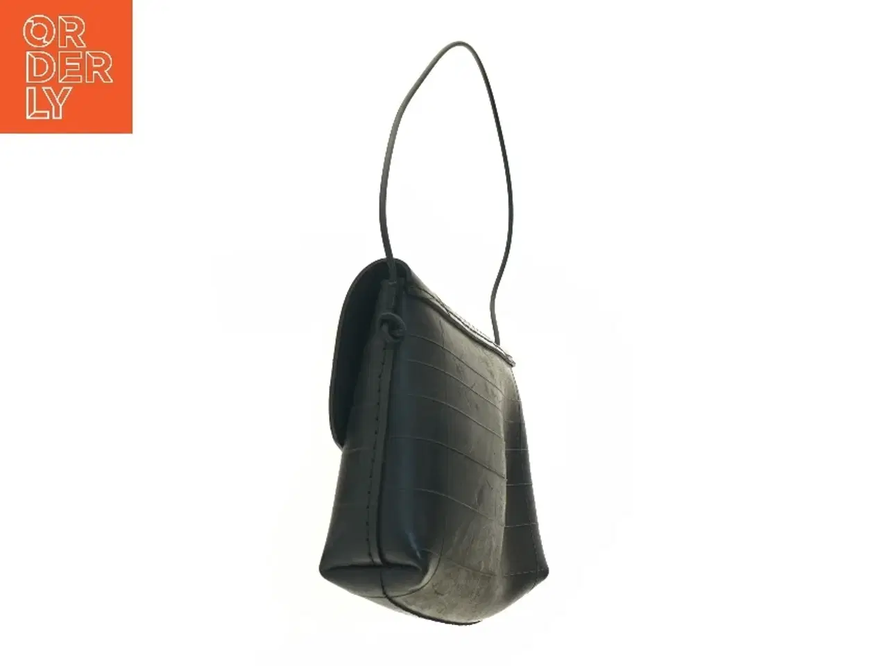 Billede 4 - Sort håndtaske (str. 26x7x30 cm)