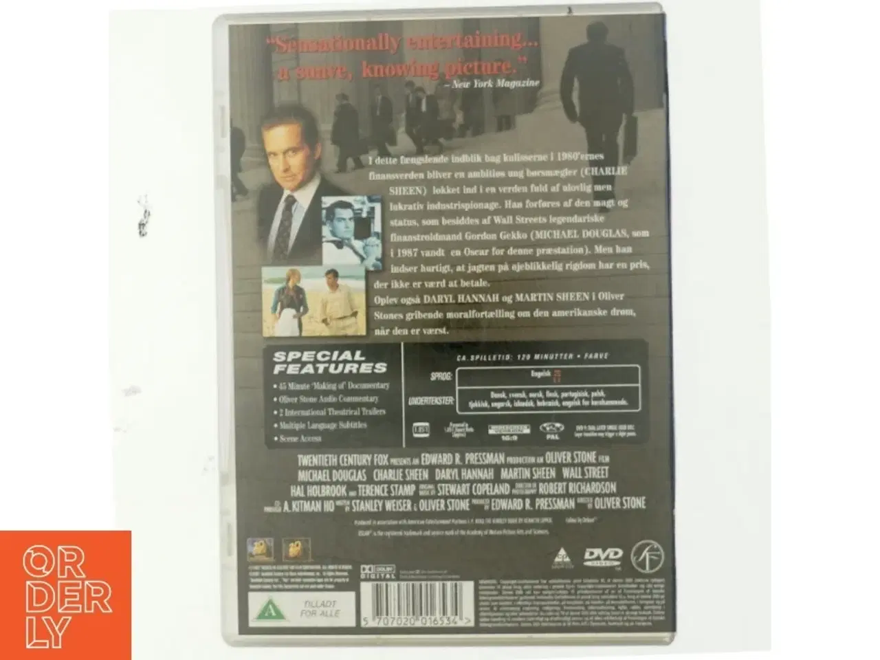 Billede 3 - Wall Street (DVD) (Bog)