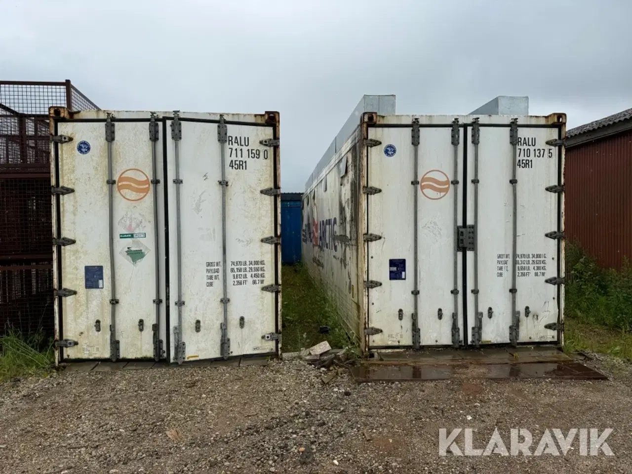 Billede 2 - Container / tørrekammer til brænde - 2 styks