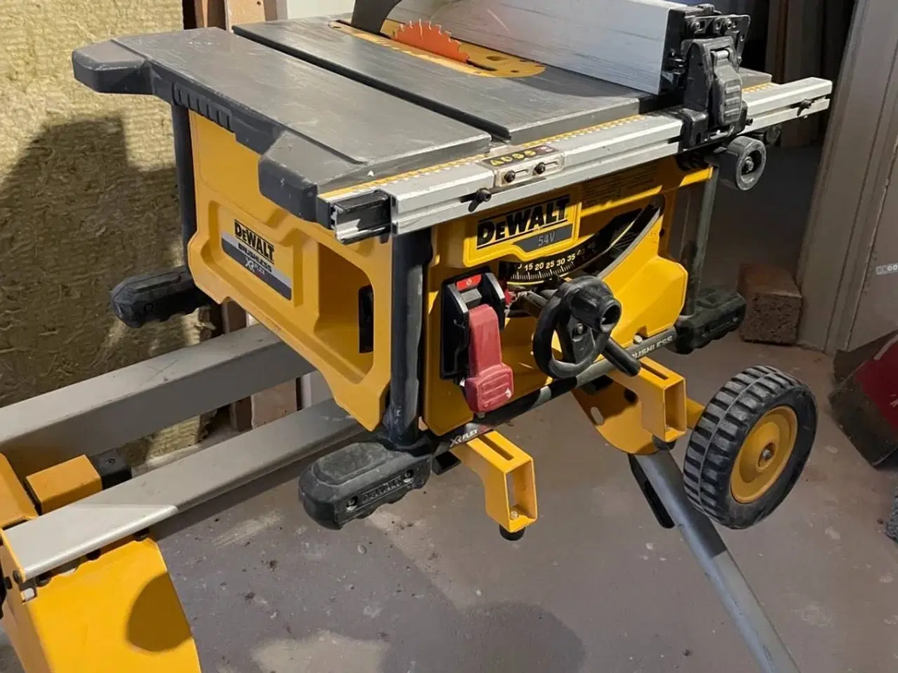 Billede 6 - Dewalt Bordrundsav 54V Med stativ