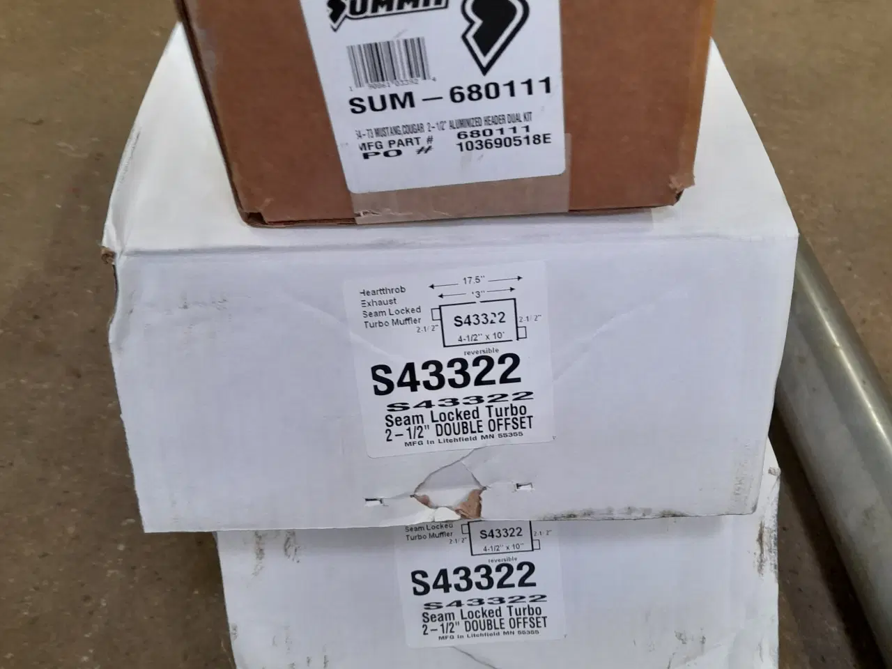 Billede 2 - Ford mustang dele./57-58 ford tank.