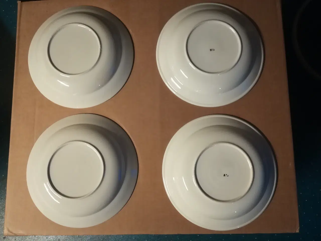Billede 2 - Porcelæn BLÅ BLOMST