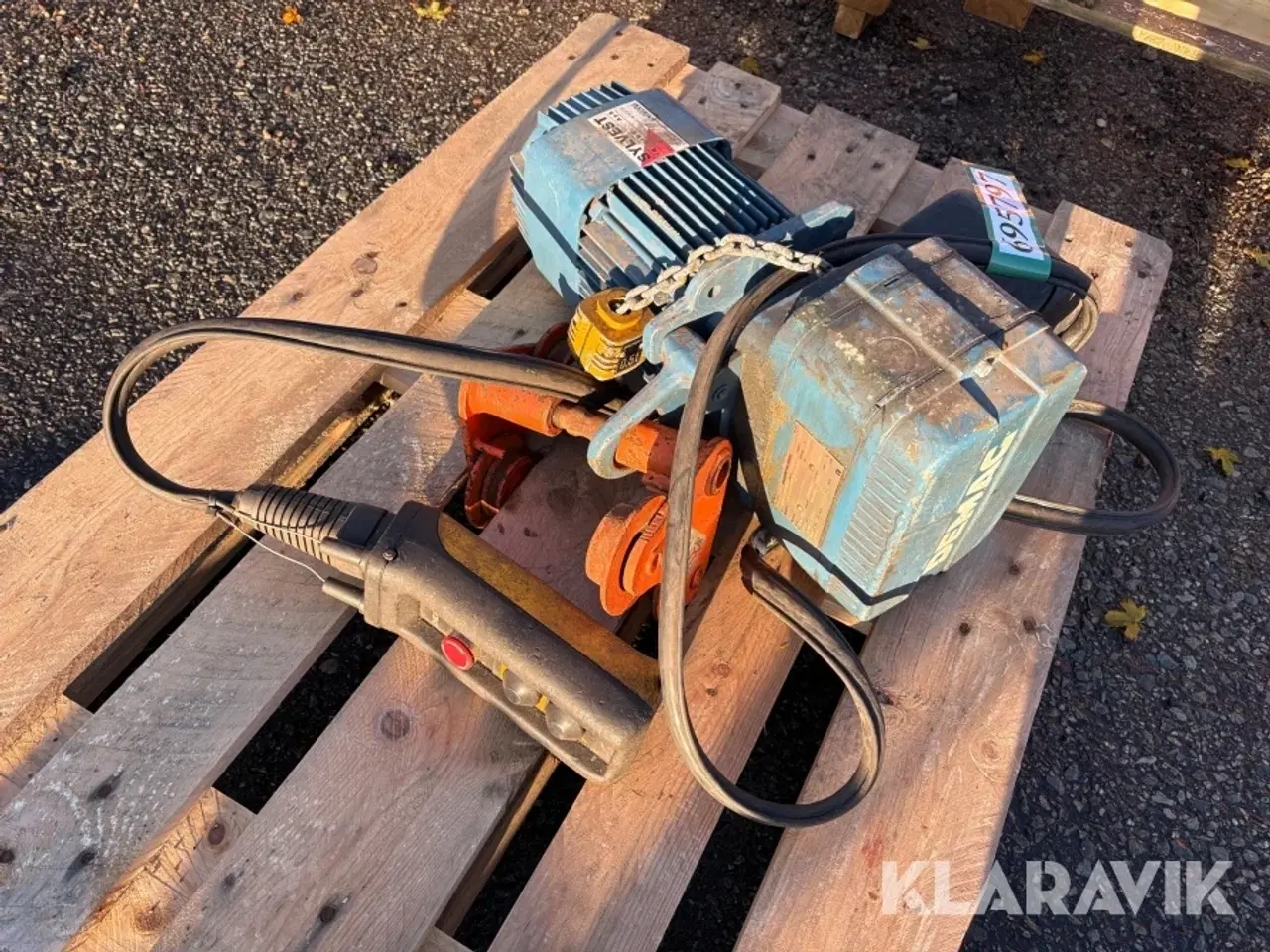 Billede 5 - Løftetalje Demag 1,0 tons