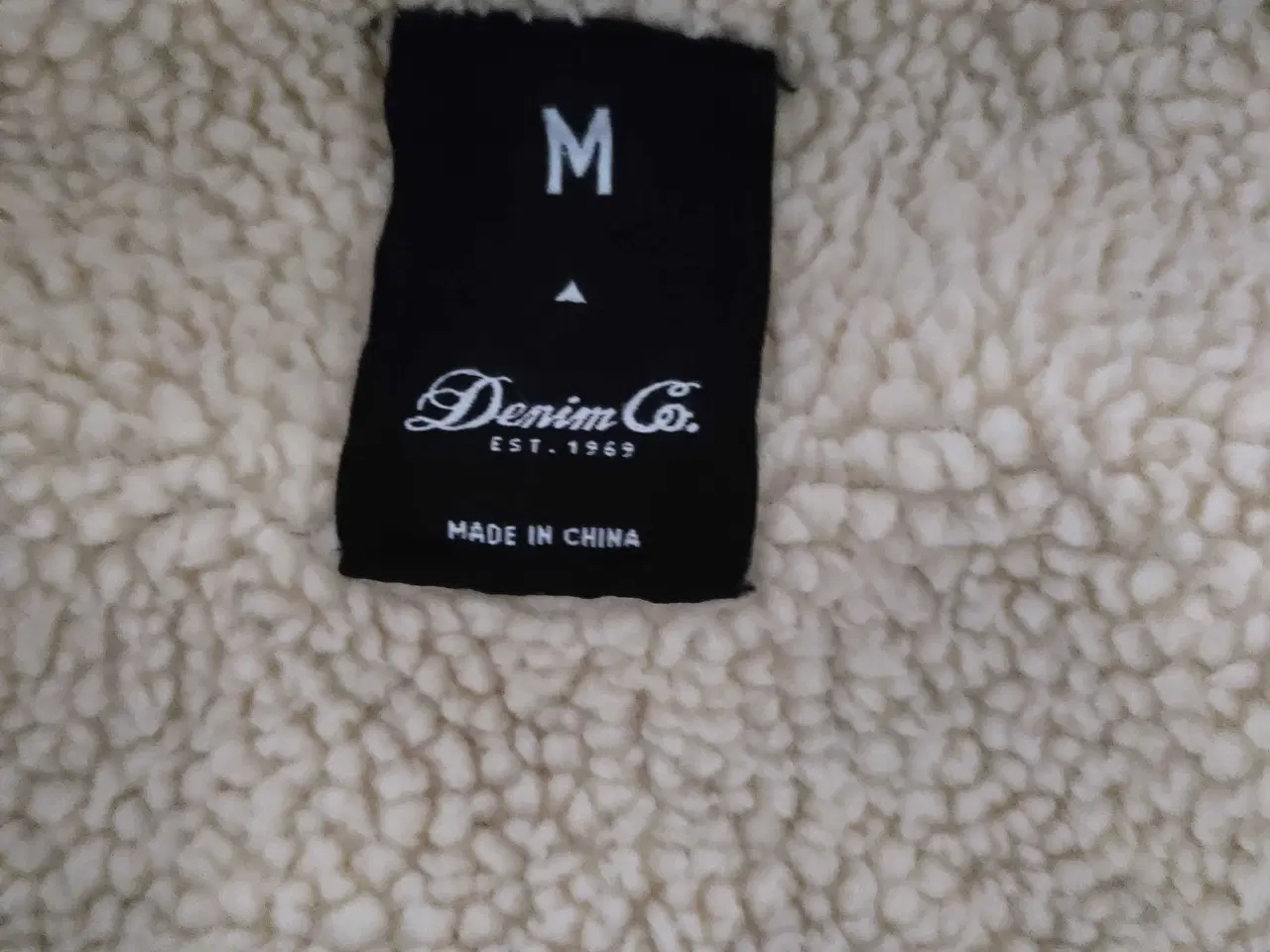 Billede 3 - Foret denimjakke str M