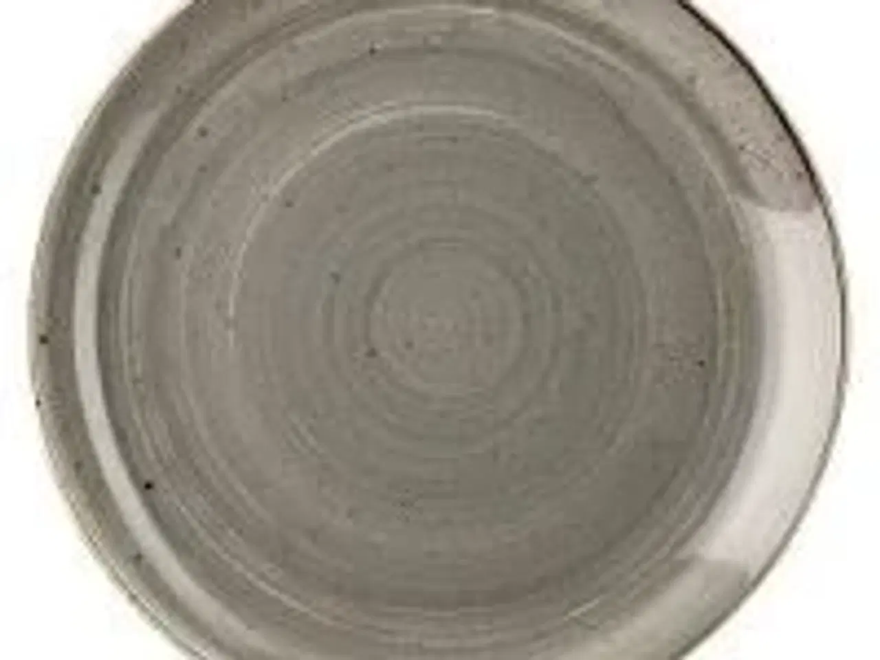 Billede 1 - 12 stk. Tallerken coupe grå 217 mm Stonecast Churchill