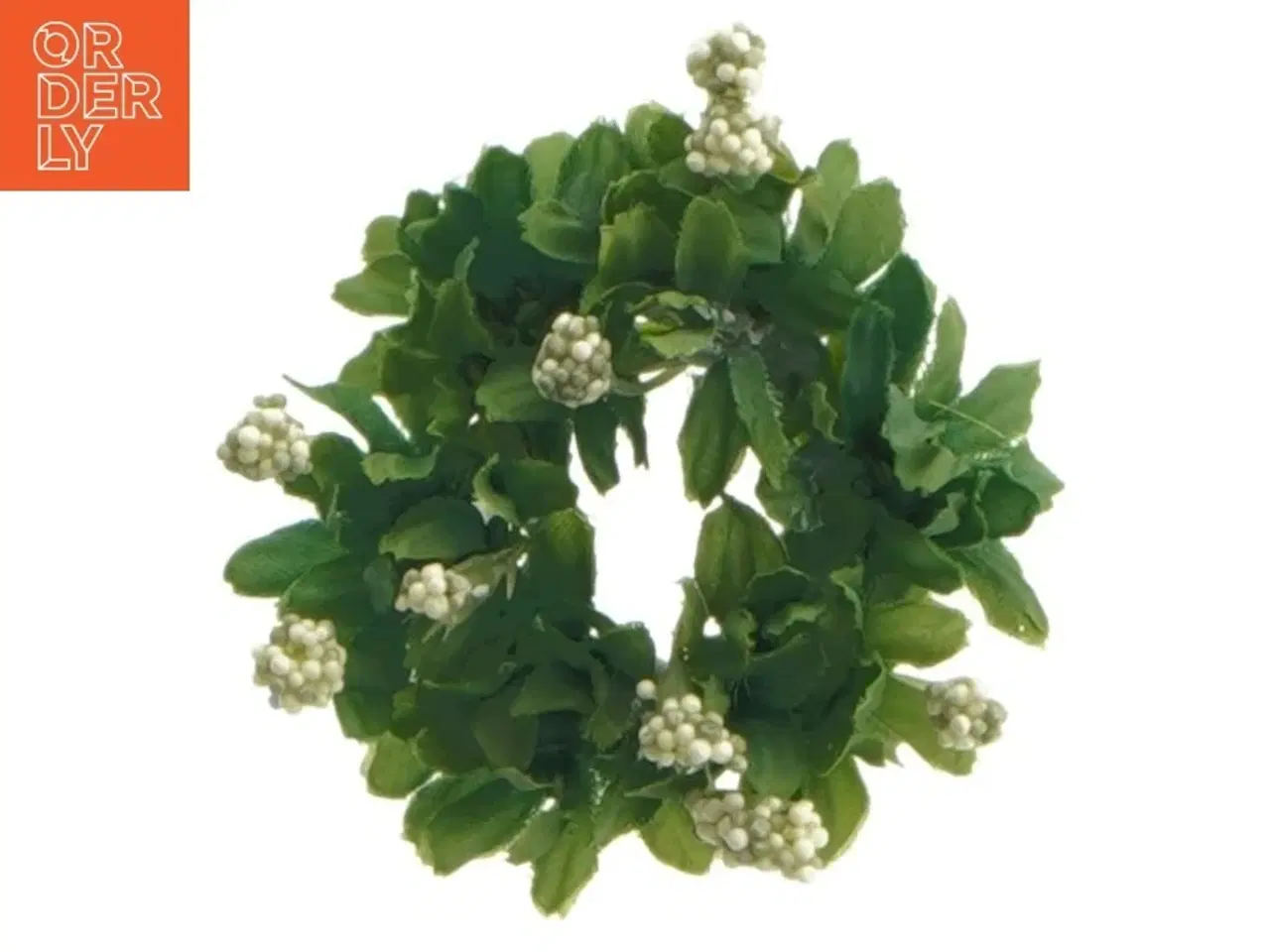 Billede 6 - Miniature grønne kranse (str. Ø 3 cm. 2 styk)