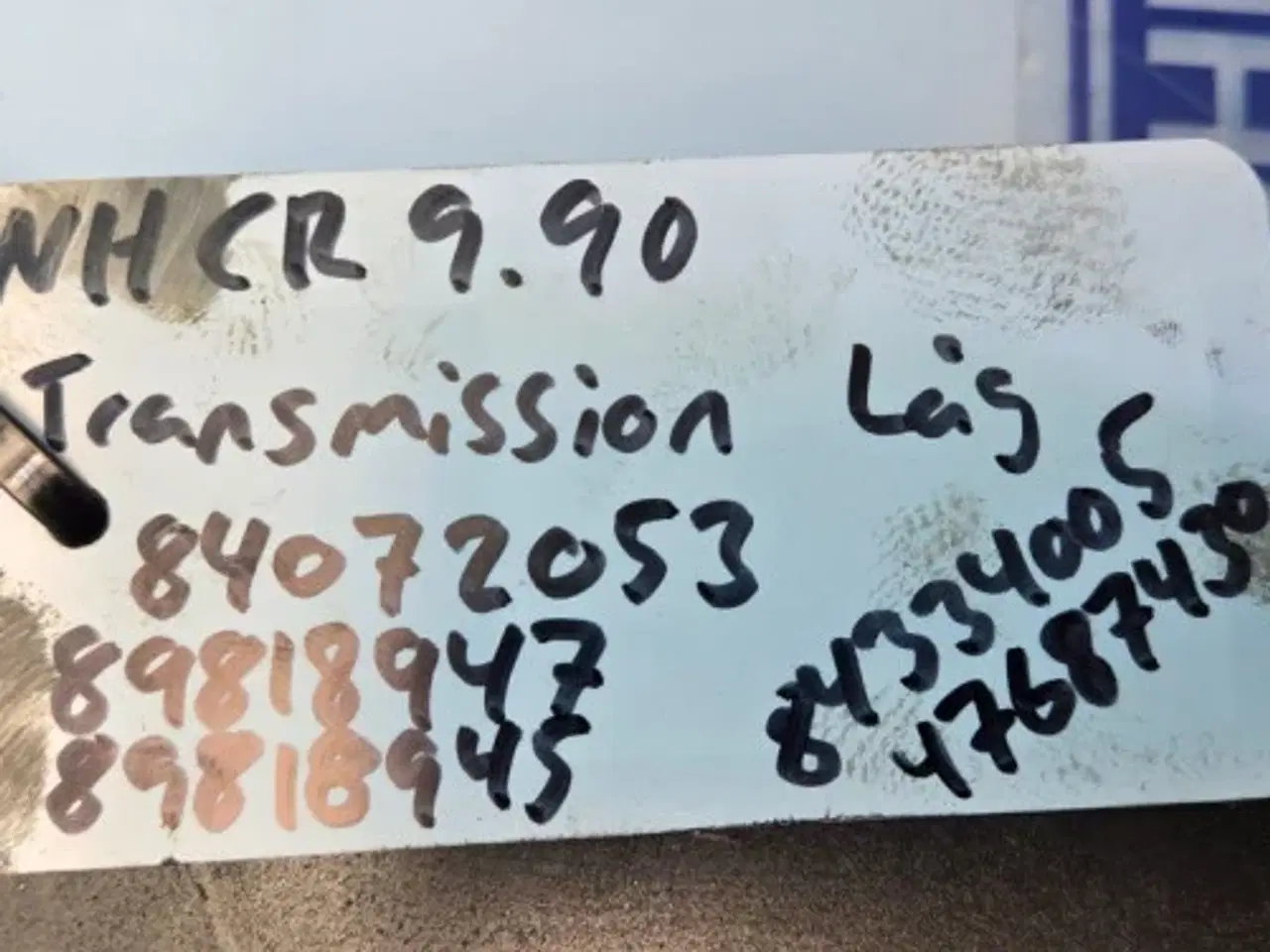 Billede 5 - New Holland CR9.90 Transmission Låg 84072053