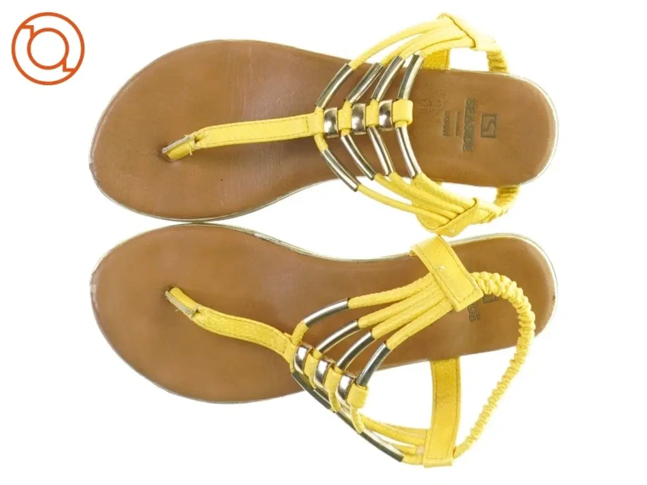 Billede 1 - Gule sandaler (str. 35)