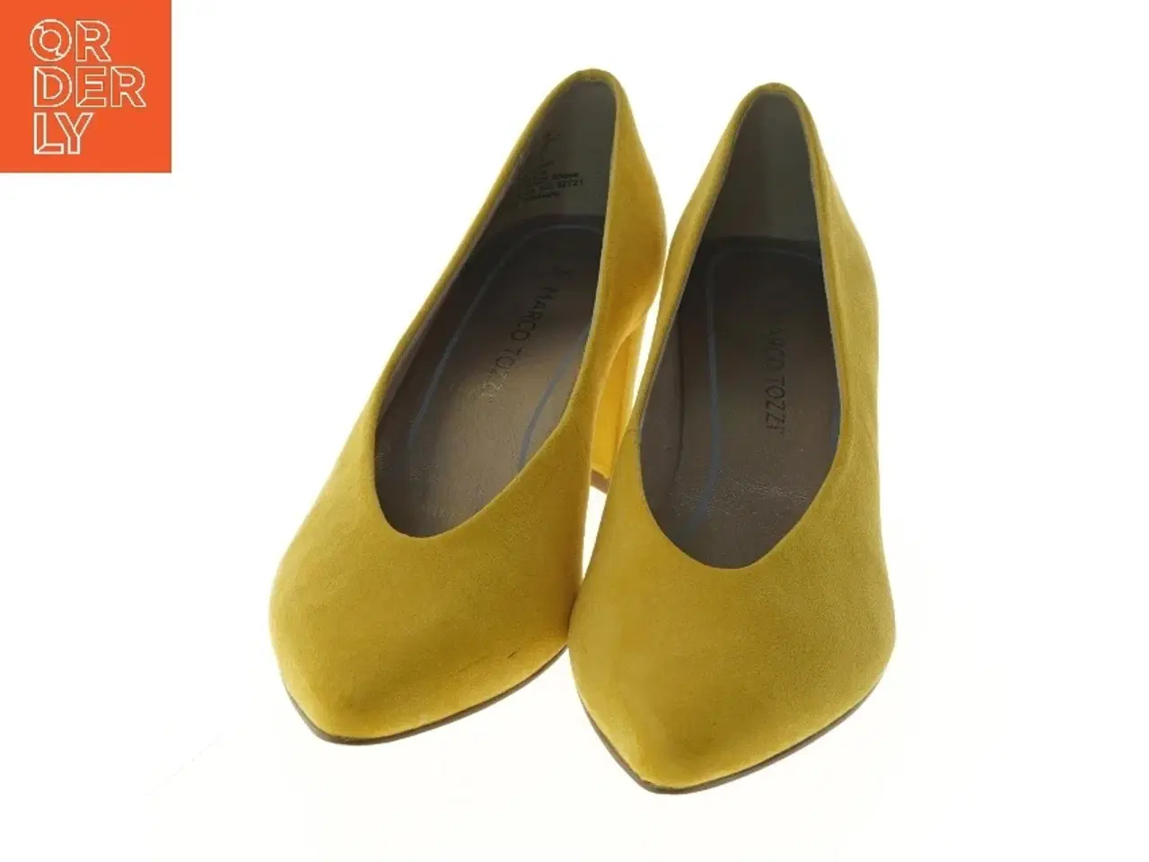 Billede 5 - Gule høje hæle i størrelse 38 fra Marco Tozzi (str. 38 )