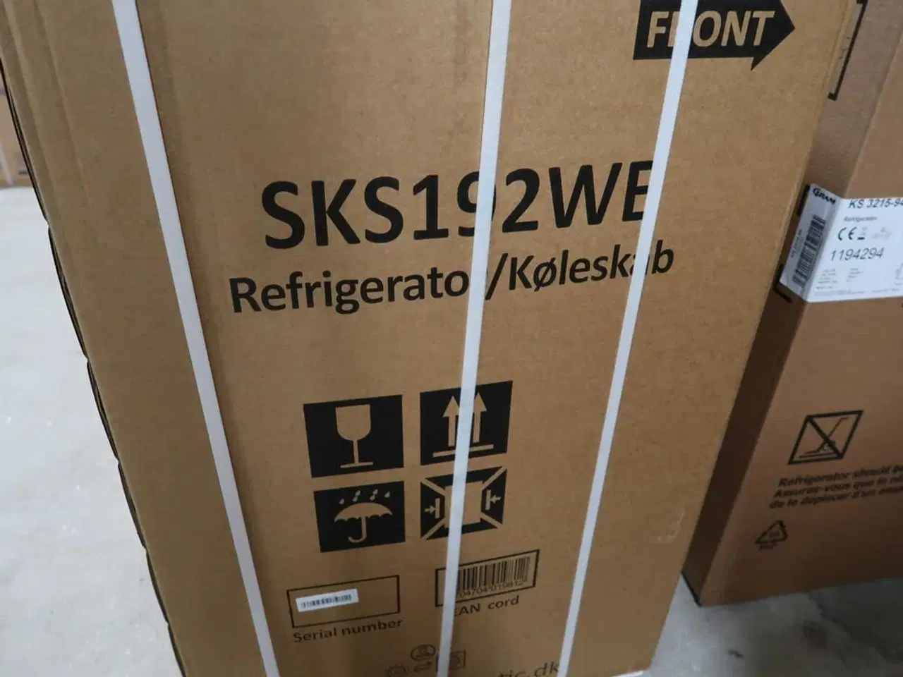 Billede 3 - Køleskab SCANDOMESTIC SKS192WB
