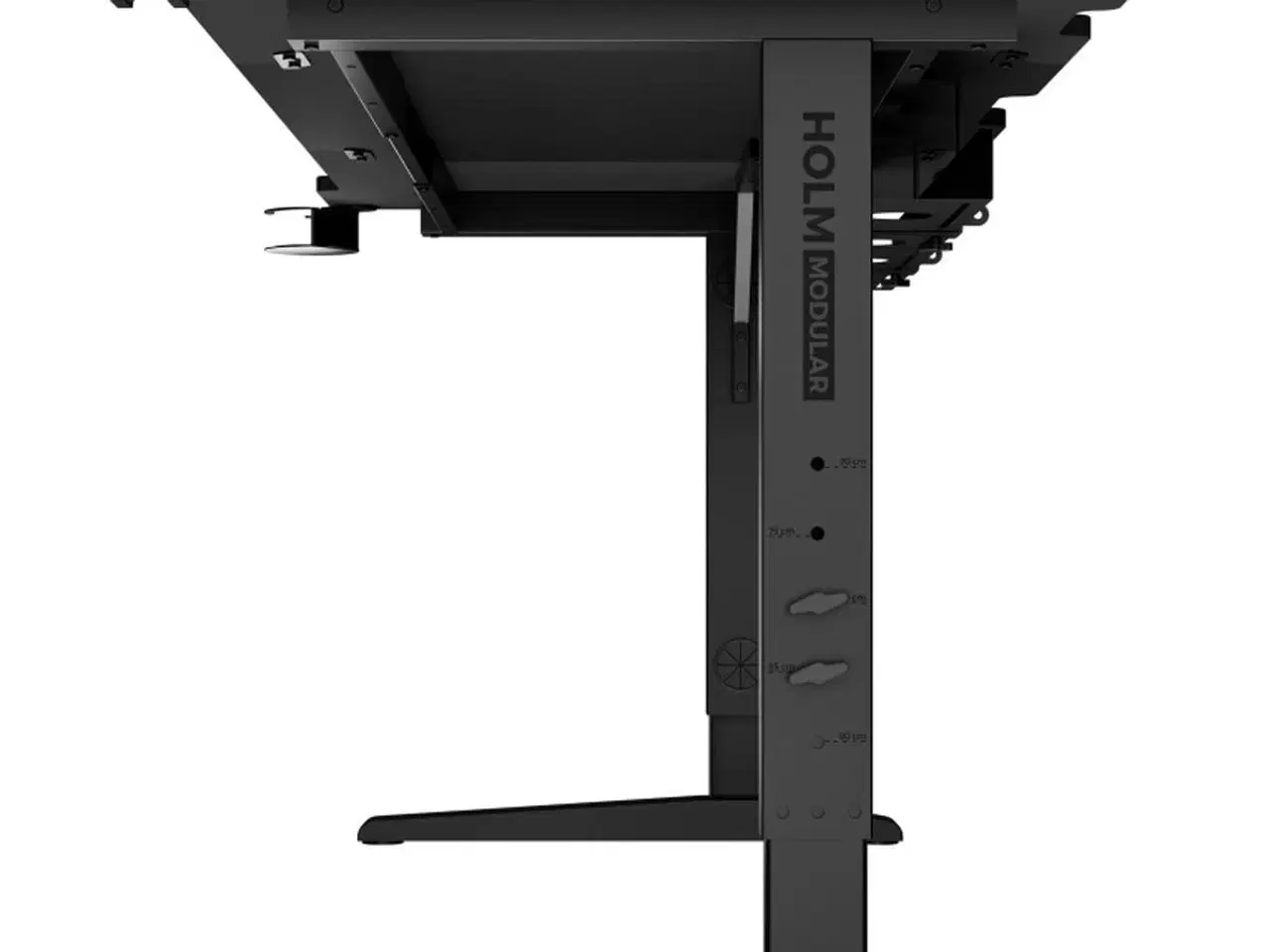 Billede 8 - Skrivebord til gaming Genesis NDS-2251 - sort, justerbar højde