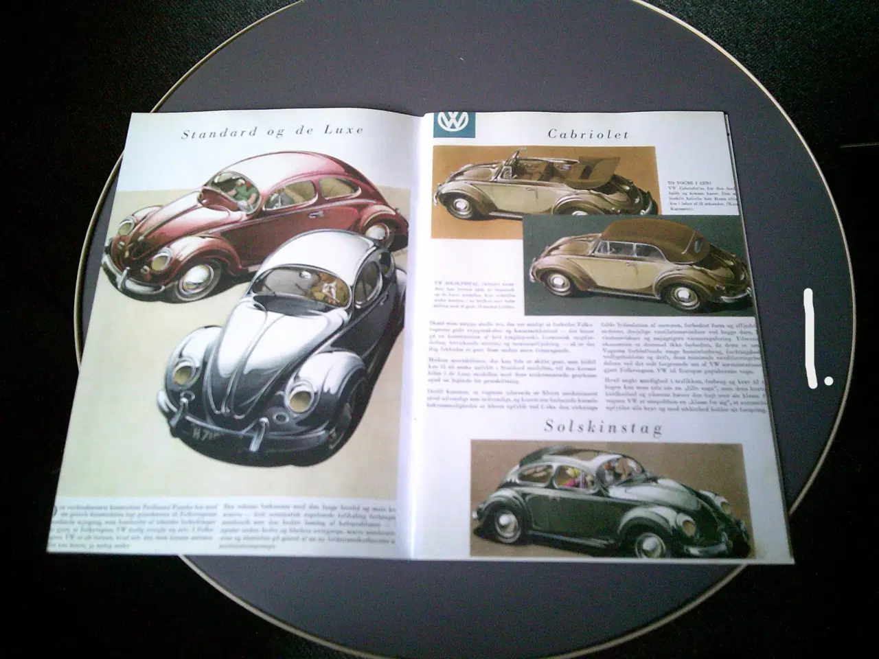 Billede 4 - VW VETERAN BROCHURE ÅRG. CA 50. 