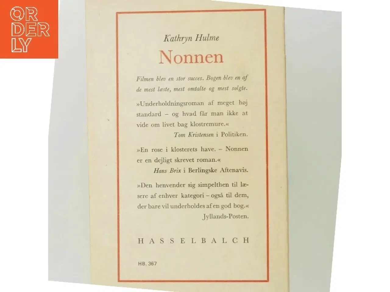 Billede 6 - Nonnen af Kathryn Hulme fra Hasselbalch