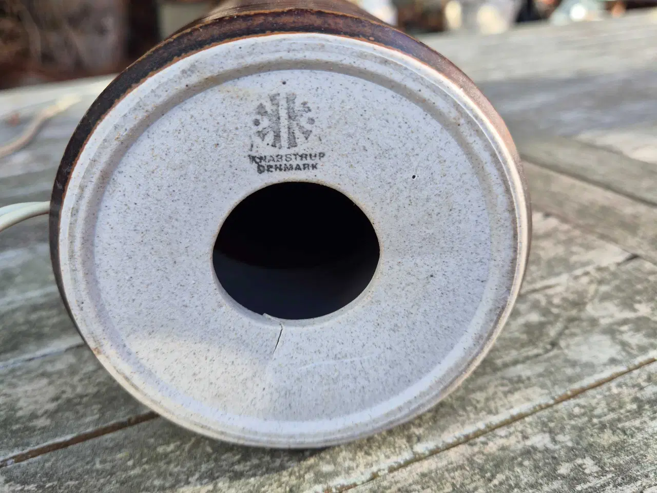 Billede 11 - Smuk keramiklampe fra Knabstrup 