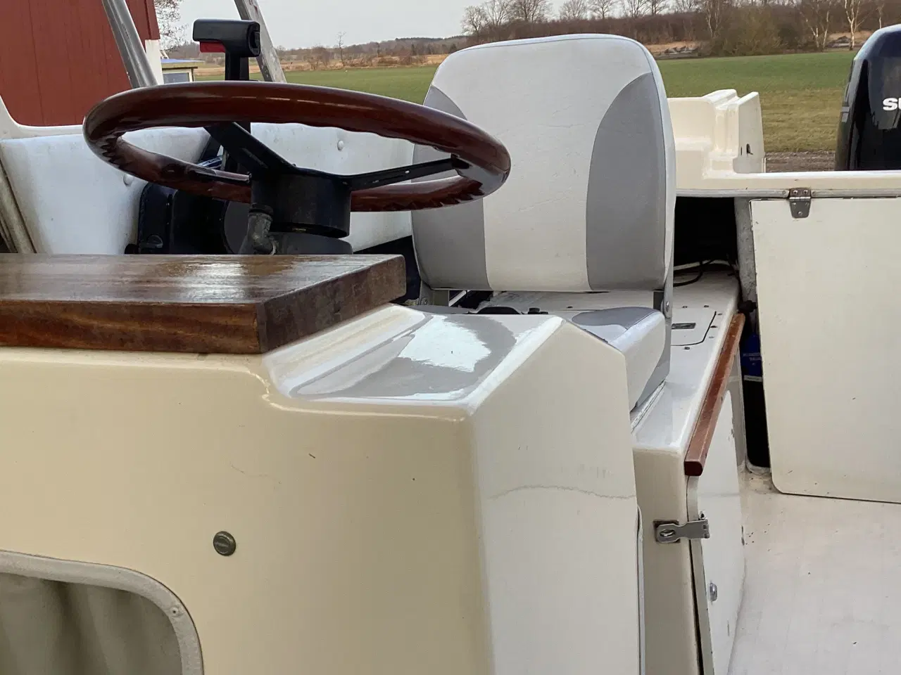 Billede 5 - Kabine båd med stor buggitrailer med elspil.