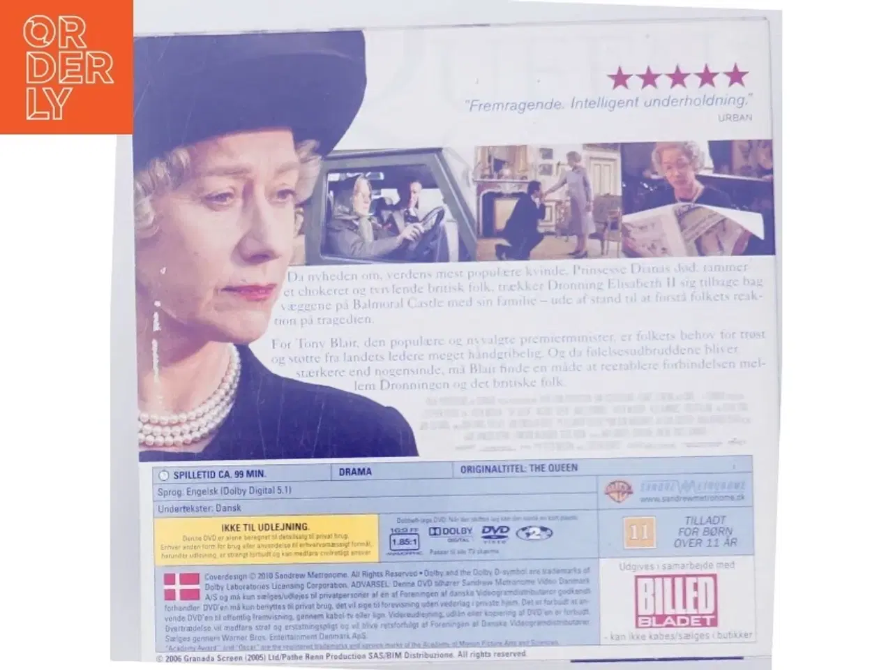 Billede 3 - The Queen med Helen Mirren (DVD)