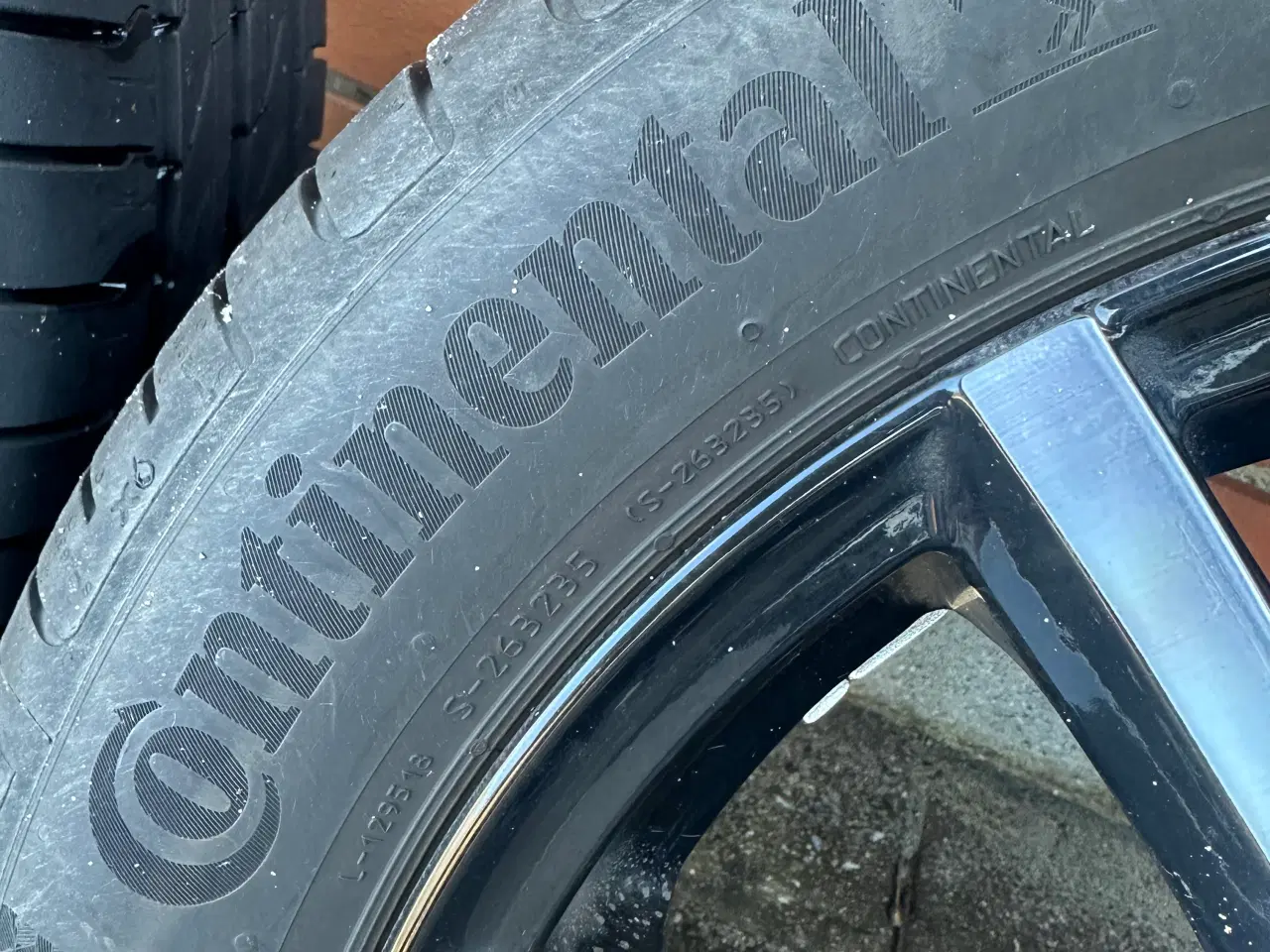 Billede 7 - 15”alufælge med Continental sommerdæk