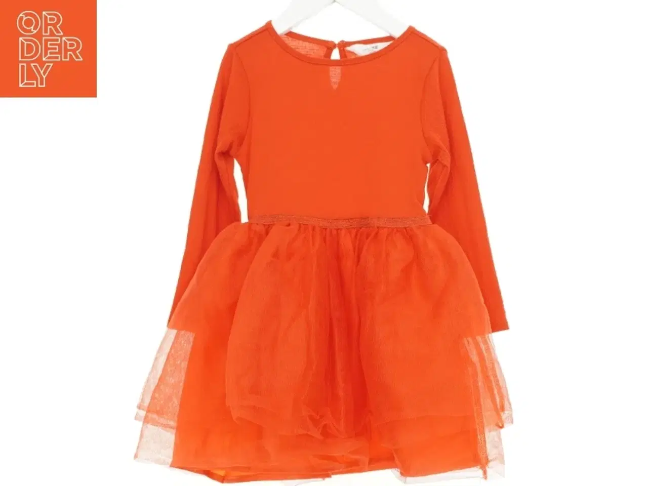 Billede 2 - Rød Kjole fra H&M (str. 104 cm)
