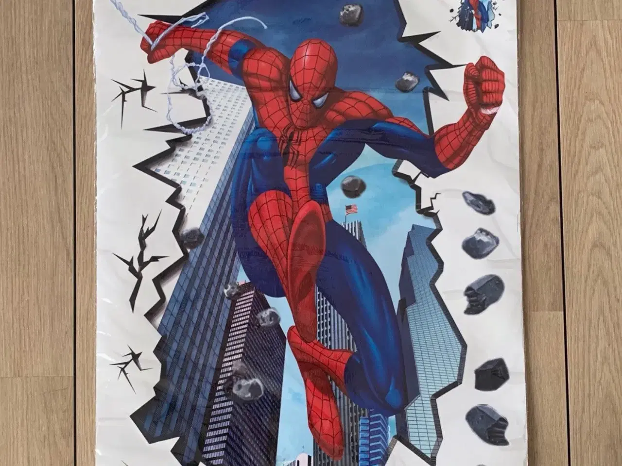 Billede 3 - Spiderman wallstickers wallsticker med Spiderman 