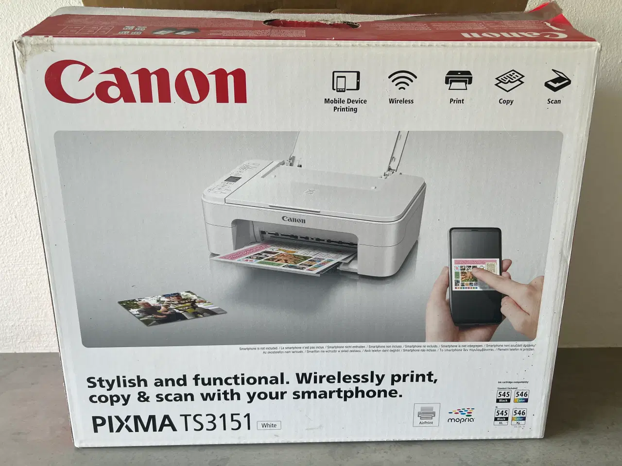 Billede 1 - Canon printer wireless Pixma TS3151