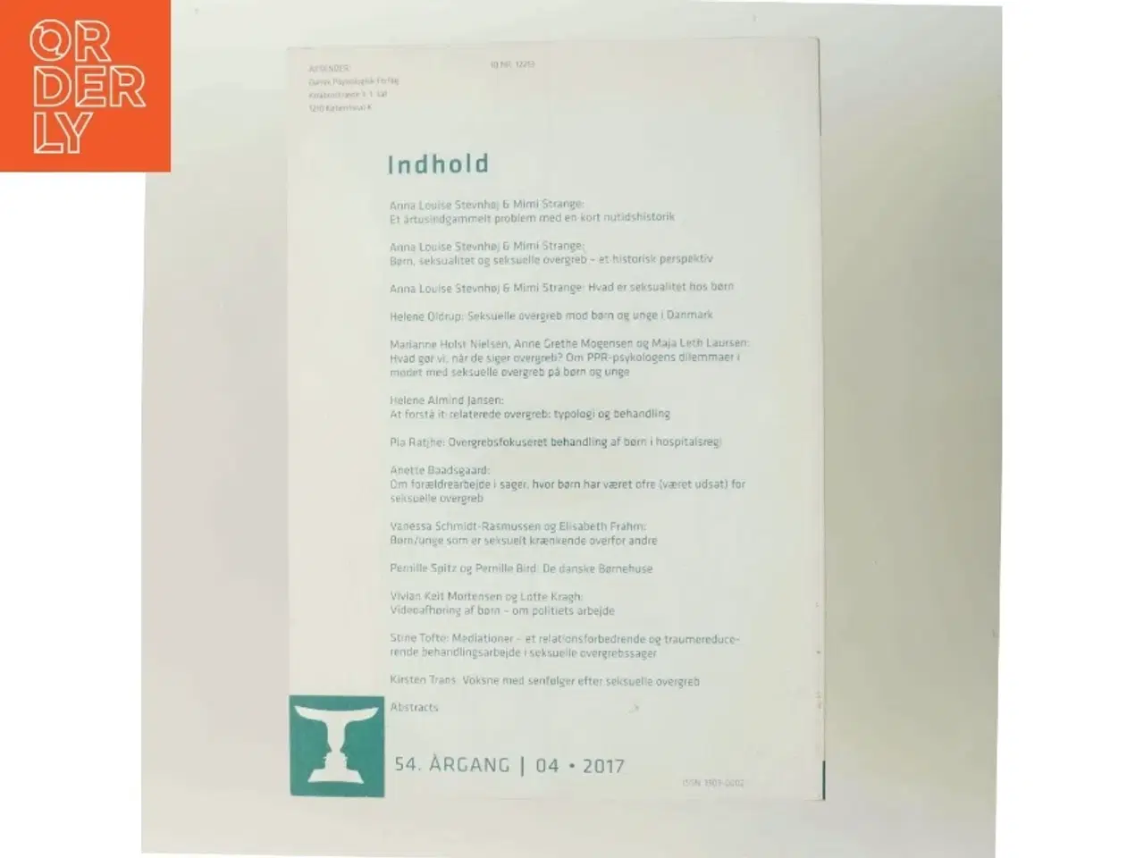 Billede 3 - Pædagogisk Psykologisk Tidsskrift af Anna Louise Stevnhoj (Bog)