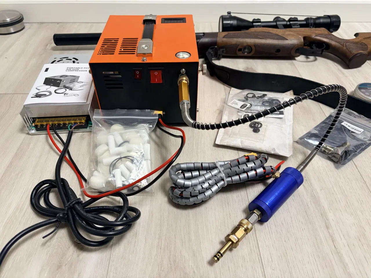 Billede 10 - PCP luftgevær BSA R10  .177  10skud magasin 