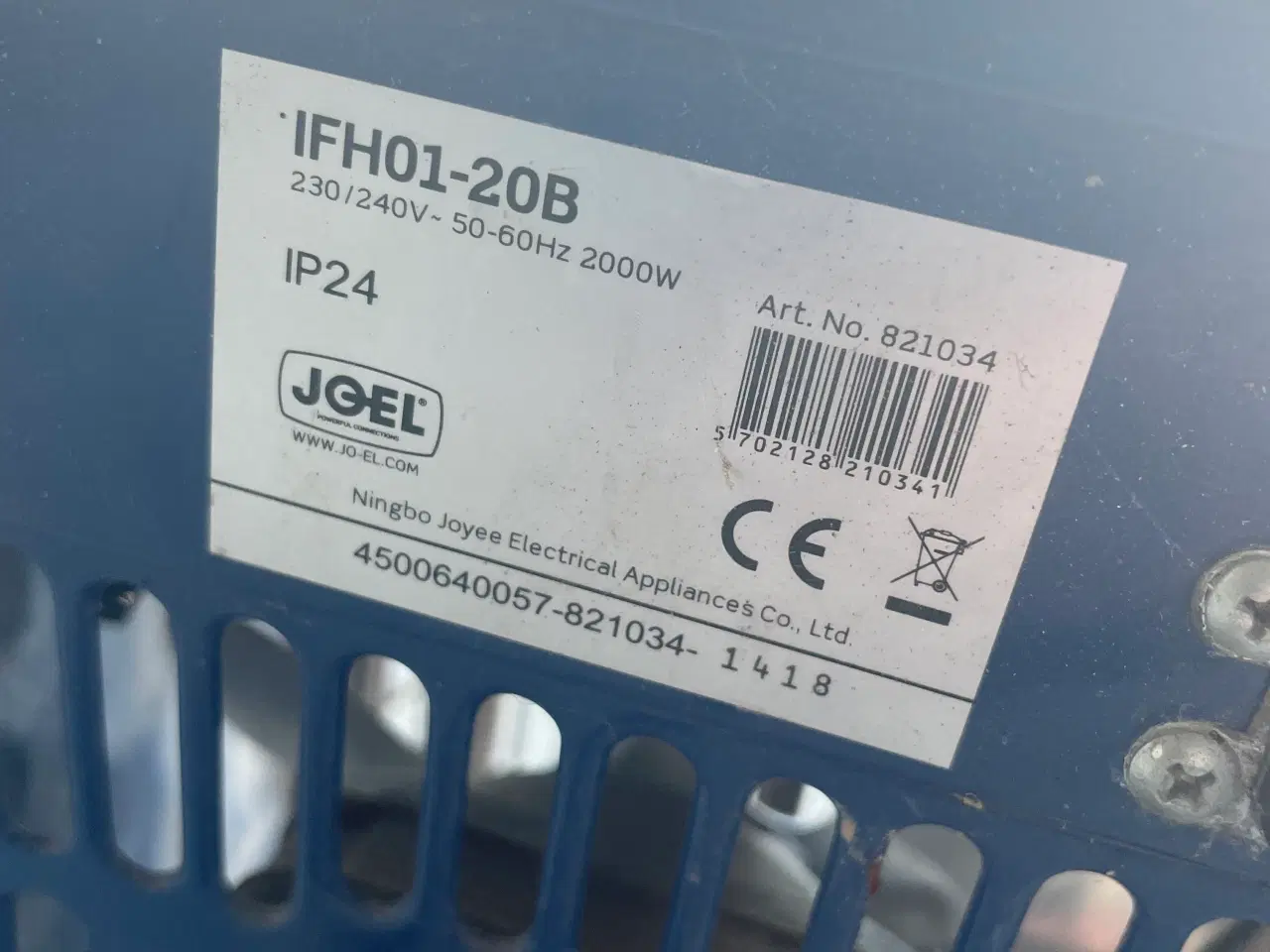 Billede 4 - 2 stk. varmeblæsere