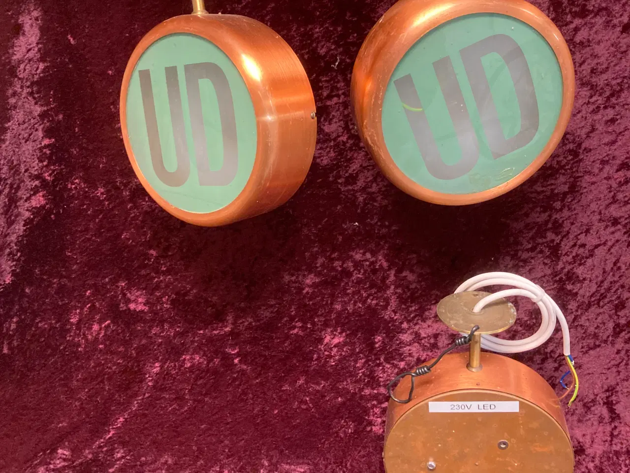 Billede 2 - Dette er en vintage UD - LAMPE ( RETO )