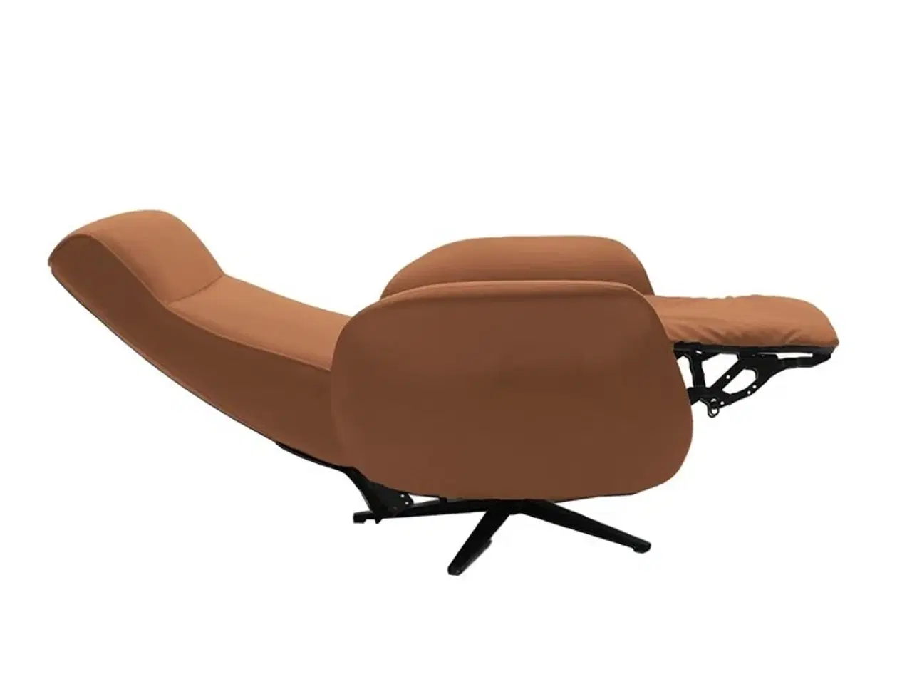 Billede 8 - Lindebjerg Otiumstol 360 - Luksus - Lys cognac - m. løftefunktion