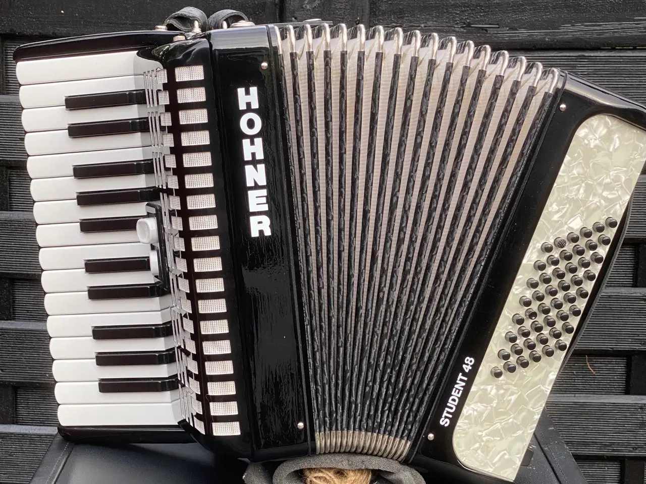 Billede 5 - Denne brugt Hohner Student 48 Tangent harmonika 