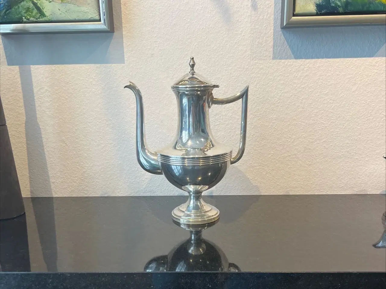 Billede 2 - Forsølvet kaffekande
