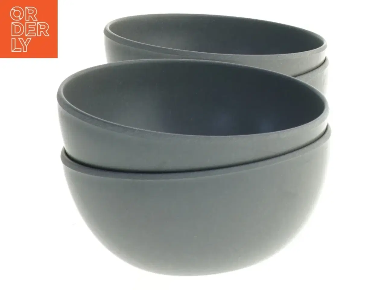 Billede 3 - Sæt af 4 runde skåle (str. 4 styk. ø. 10,5 cm)