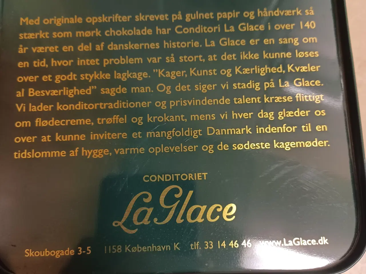 Billede 3 - Kagedåse La Glace