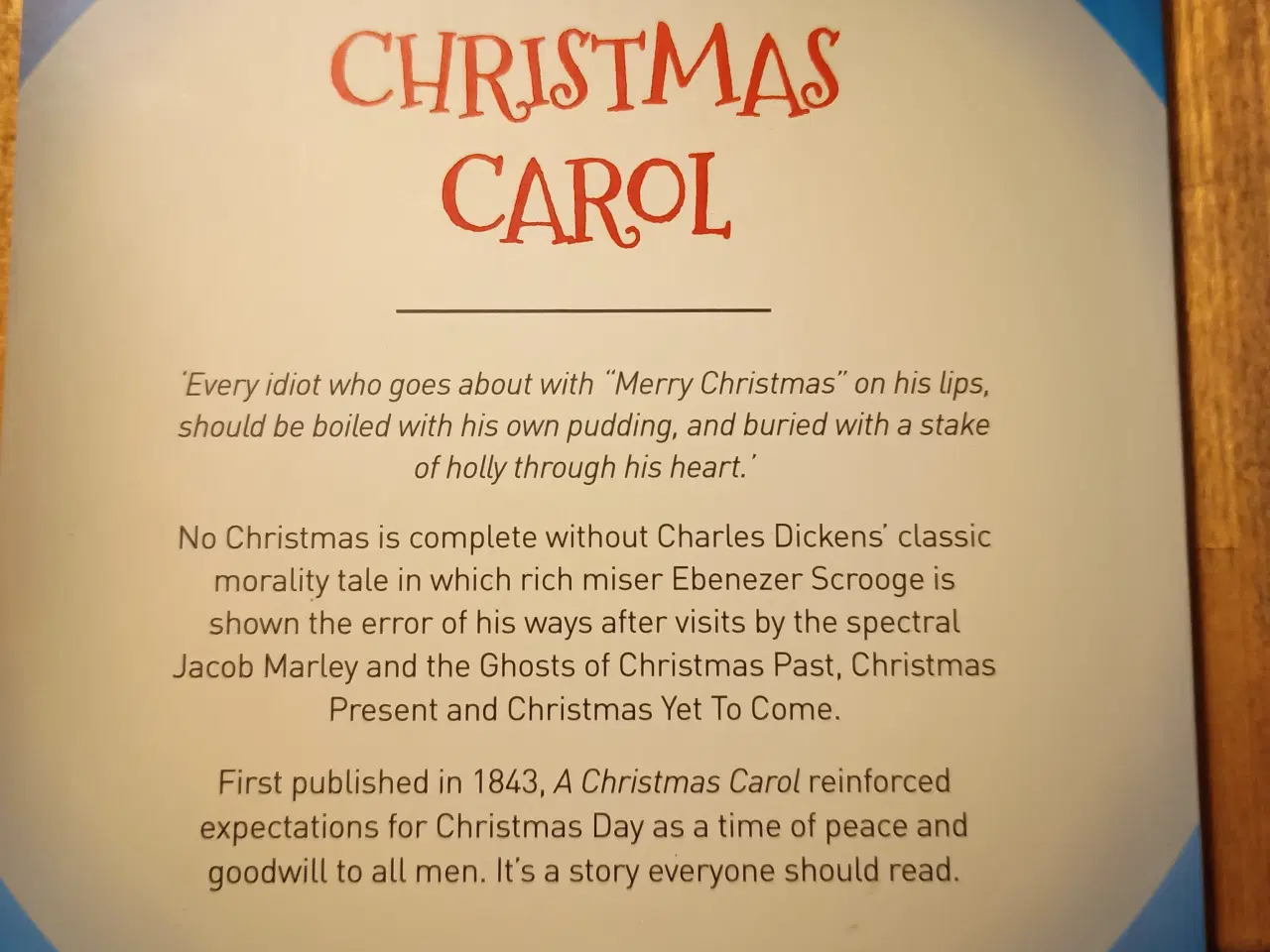 Billede 2 - Charles Dickens, A Christmas Carol.