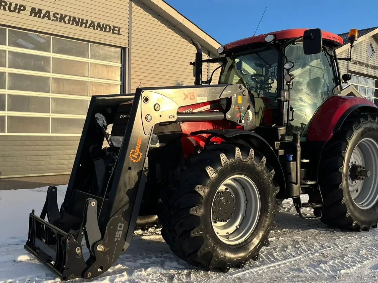 Billede 2 - Case IH PUMA 185 CVX Med frontlæsser og frontlift