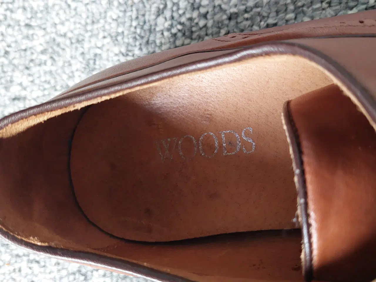 Billede 9 - elegant herre sko i lysebrun læder